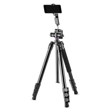 Takama Flip-Zip Aluminum Tripod Monopod with 2-Way Head 147.3cm