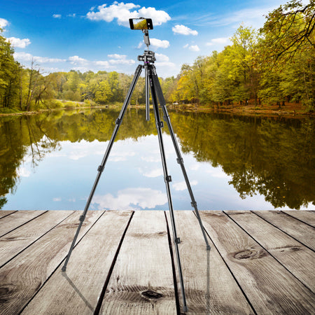Takama Flip-Zip Aluminum Tripod Monopod with 2-Way Head 147.3cm